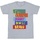 Vêtements Garçon T-shirts manches courtes Johnny Bravo Rectangle Pop Art Gris