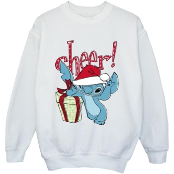 Vêtements Garçon Sweats Disney Lilo And Stitch Cheer Blanc