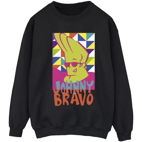 Vêtements Femme Sweats Johnny Bravo Multi Triangles Pop Art Noir
