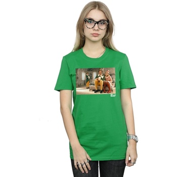 Vêtements Femme T-shirts manches longues Elf Family Shot Vert