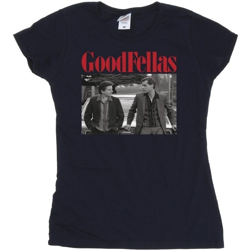 Vêtements Femme T-shirts manches longues Goodfellas Two Black Bleu