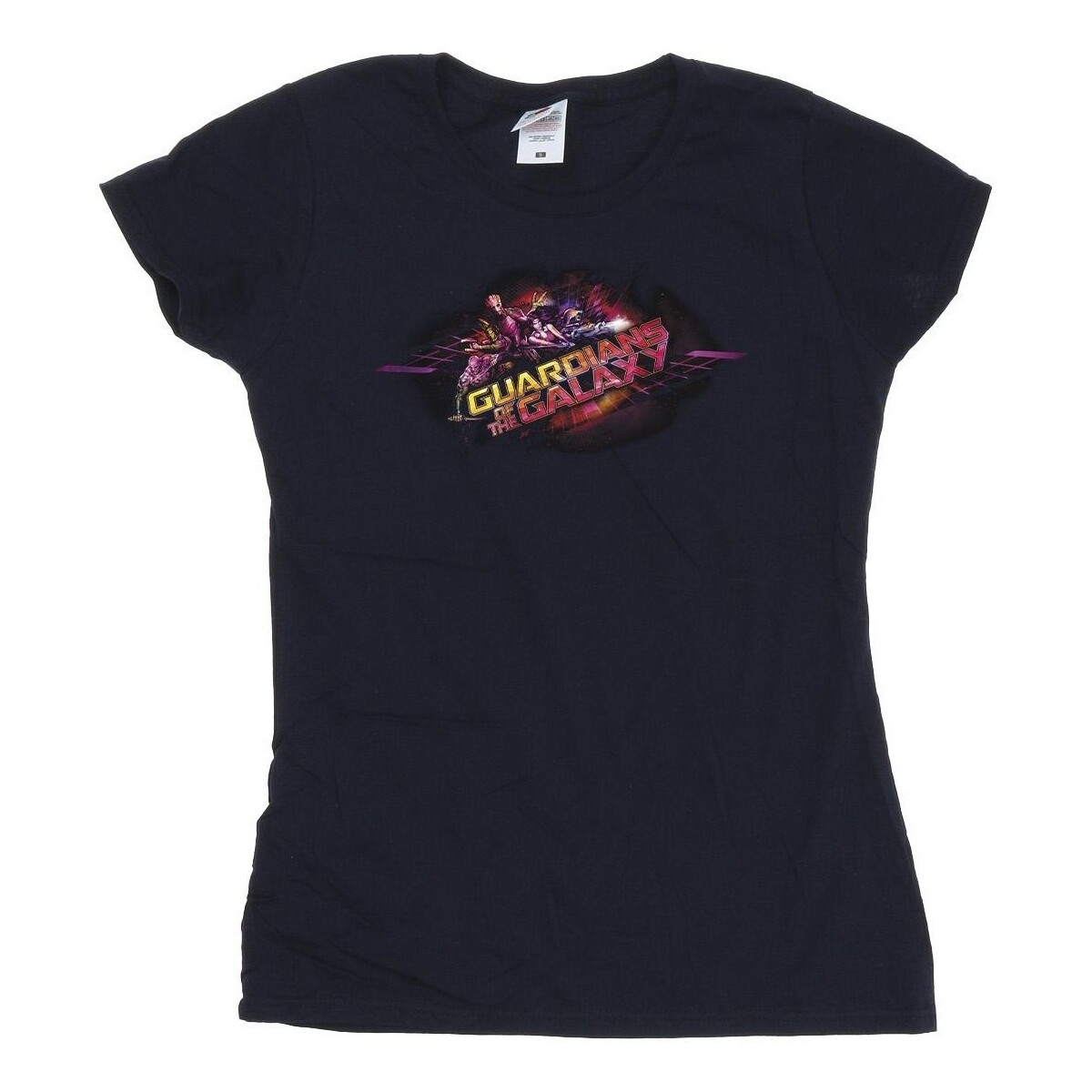 Vêtements Femme T-shirts manches longues Marvel Guardians Of The Galaxy Group Pose Bleu