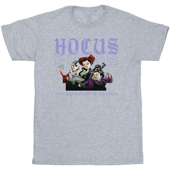 Vêtements Homme T-shirts manches longues Disney Hocus Pocus Hallows Eve Gris
