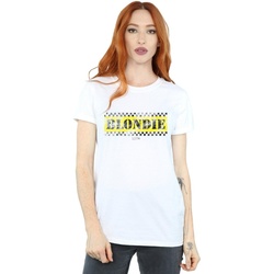 Vêtements Femme T-shirts manches longues Blondie Taxi 74 Blanc