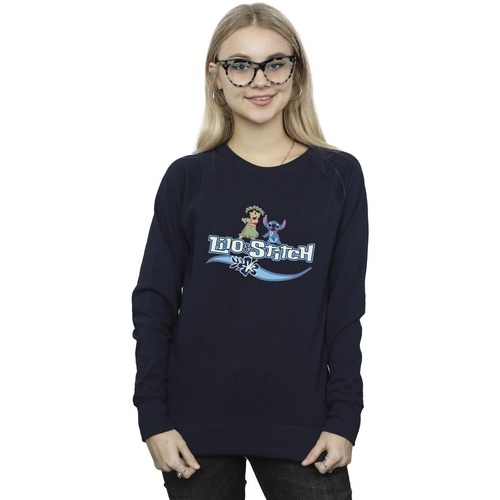 Vêtements Femme Sweats Disney Lilo And Stitch Characters Bleu