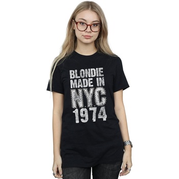 Vêtements Femme T-shirts manches longues Blondie Punk NYC Noir