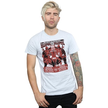 Vêtements Homme T-shirts manches longues Marvel Deadpool Vs Deadpool Gris