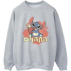 Vêtements Femme Sweats Disney Lilo And Stitch Ohana Pineapple Gris