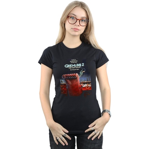 Vêtements Femme T-shirts manches longues Gremlins Tapis de bain Noir