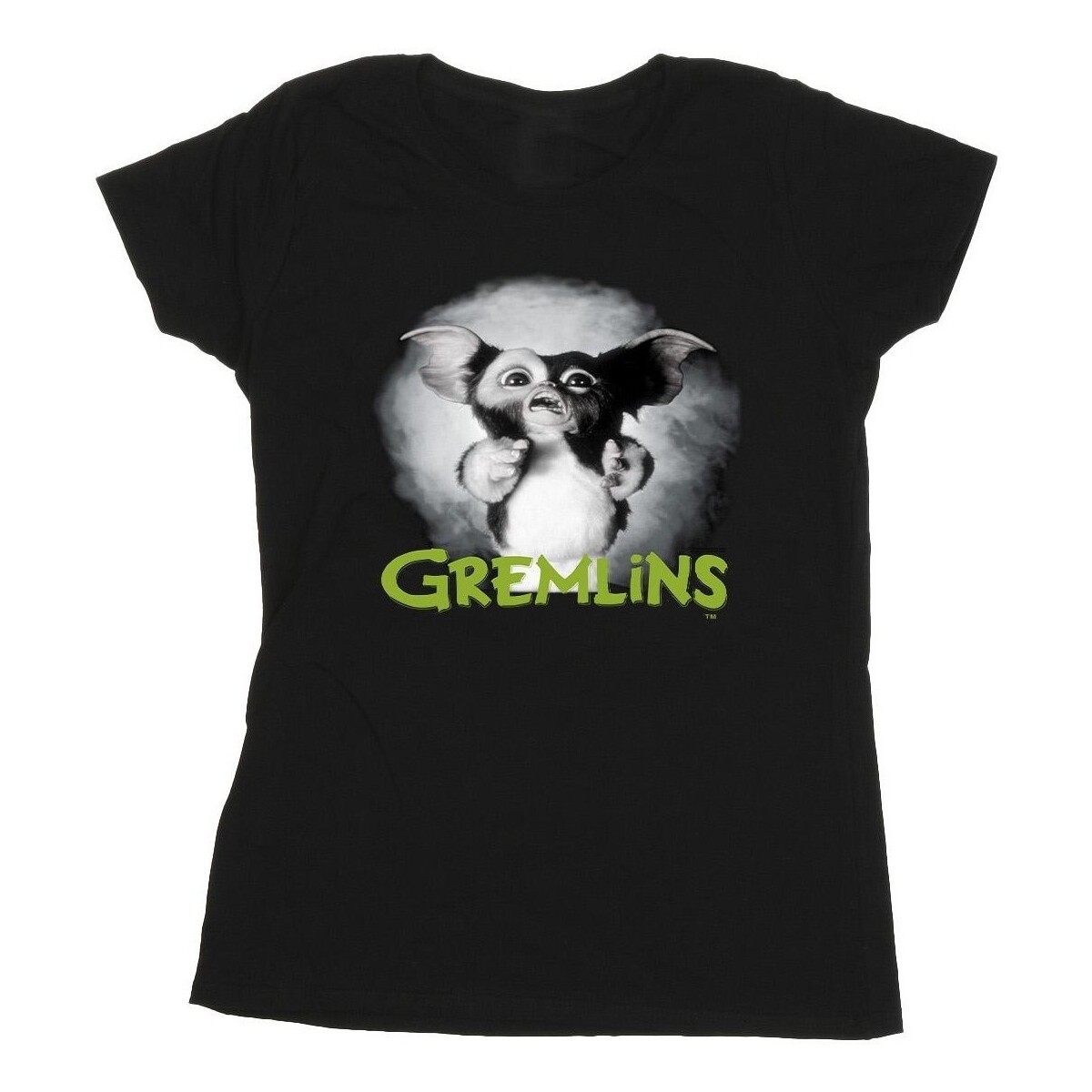 Vêtements Femme T-shirts manches longues Gremlins Scared Green Noir