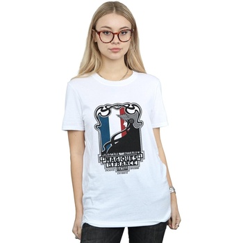 Vêtements Femme T-shirts manches longues Fantastic Beasts Magiques De La France Blanc