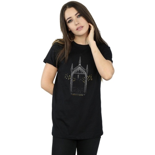 Vêtements Femme T-shirts manches longues Fantastic Beasts BI22878 Noir