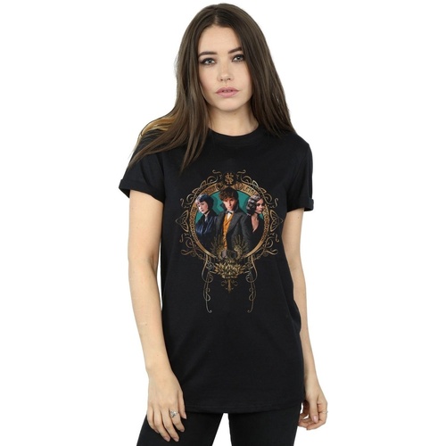 Vêtements Femme T-shirts manches longues Fantastic Beasts BI22880 Noir