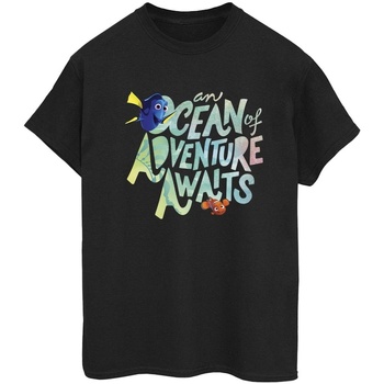 Vêtements Femme T-shirts manches longues Disney Finding Dory Ocean Of Adventure Noir