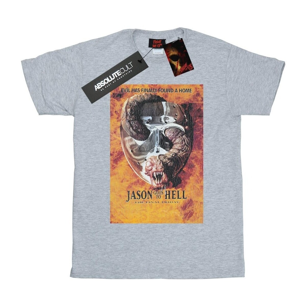 Vêtements Femme T-shirts manches longues Friday The 13Th Jason Goes To Hell Gris
