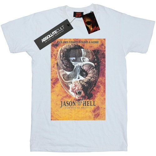 Vêtements Femme T-shirts manches longues Friday The 13Th Jason Goes To Hell Blanc