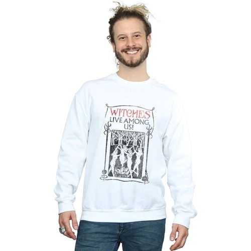 Vêtements Homme Sweats Fantastic Beasts Witches Live Among Us Blanc