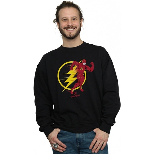 Vêtements Homme Sweats Dc Comics The Flash Running Emblem Noir