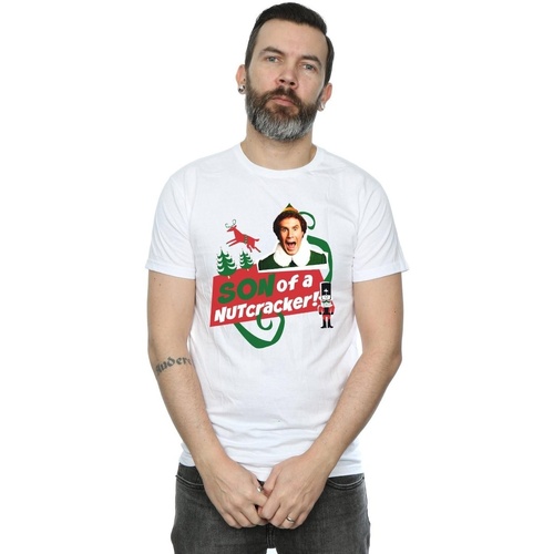 Vêtements Homme T-shirts manches longues Elf Son Of A Nutcracker Blanc