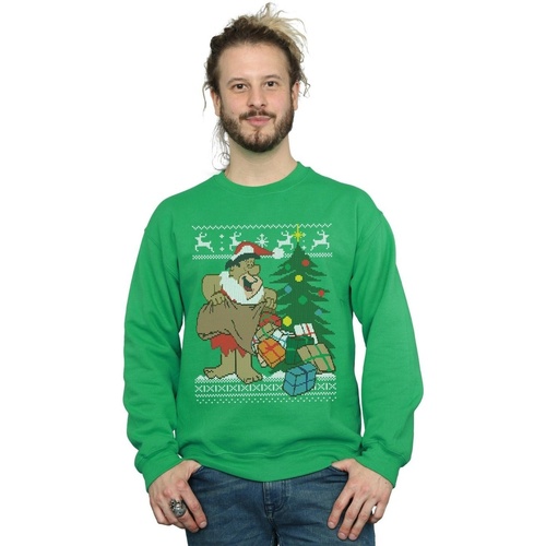 Vêtements Homme Sweats The Flintstones Christmas Fair Isle Vert