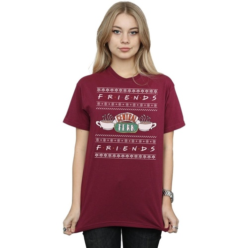 Vêtements Femme T-shirts manches longues Friends Fair Isle Central Perk Multicolore