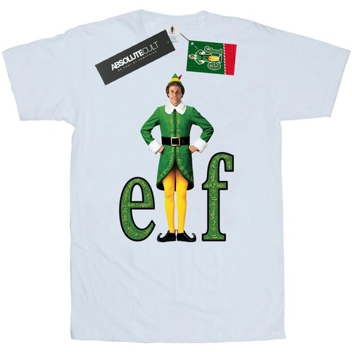 Vêtements Homme T-shirts manches longues Elf Buddy Logo Blanc