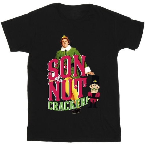 Vêtements Homme T-shirts manches longues Elf Son Of A Nutcracker Noir
