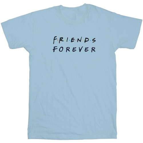 Vêtements Femme T-shirts manches longues Friends Forever Logo Bleu