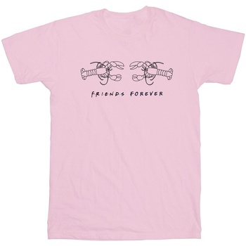 Vêtements Femme T-shirts manches longues Friends Lobster Logo Rouge
