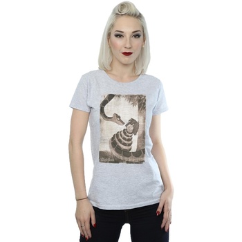 Vêtements Femme T-shirts manches longues Disney The Jungle Book Hypnosis Gris