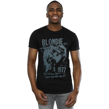 Vêtements Homme T-shirts manches longues Blondie Tour 1977 Chest Noir