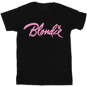 Vêtements Homme T-shirts manches longues Blondie Classic Logo Noir