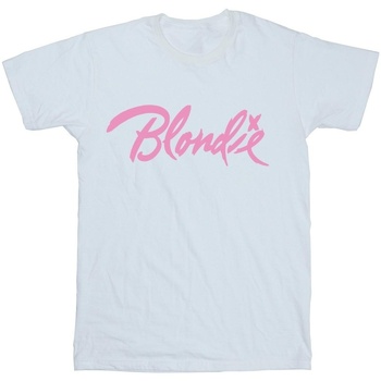  t-shirt blondie  classic logo 