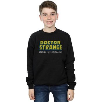 Vêtements Garçon Sweats Marvel Doctor Strange AKA Stephen Vincent Strange Noir