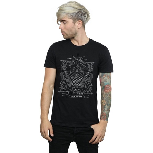 Vêtements Homme T-shirts manches longues Fantastic Beasts Fwooper Icon Noir