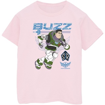 Vêtements Garçon T-shirts manches courtes Disney Lightyear Buzz Run To Action Rouge