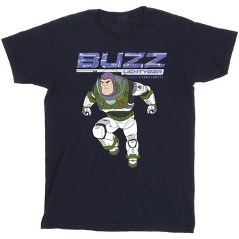 Vêtements Garçon T-shirts manches courtes Disney Lightyear Buzz Jump To Action Bleu