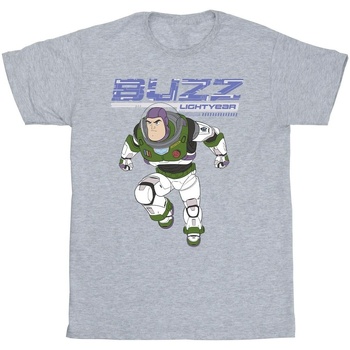 Vêtements Garçon T-shirts manches courtes Disney Lightyear Buzz Jump To Action Gris