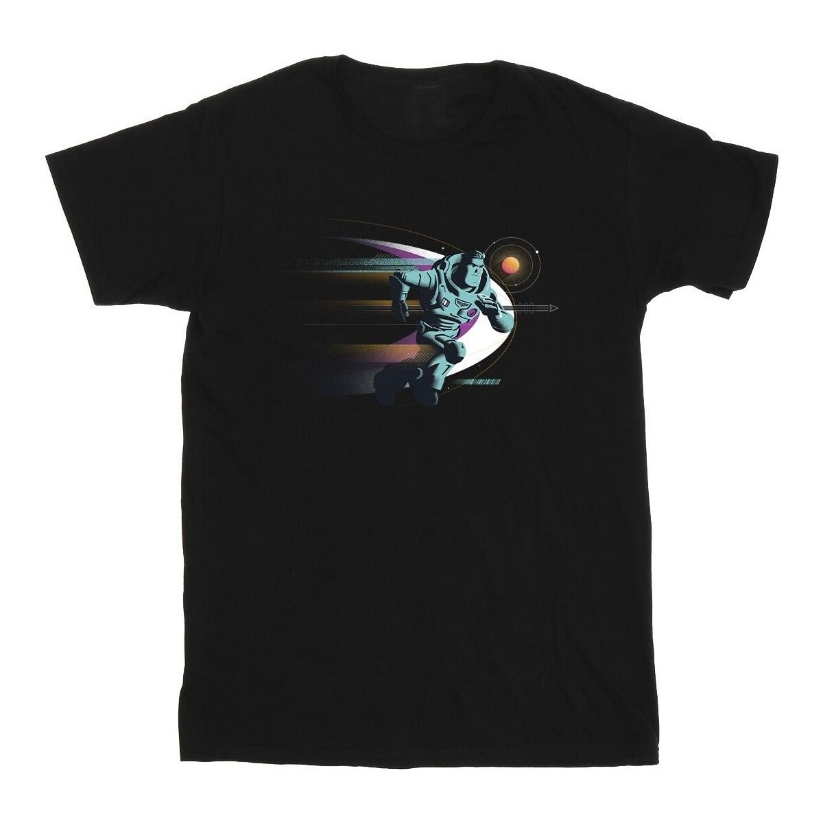 Vêtements Garçon T-shirts manches courtes Disney Lightyear Running Buzz Noir