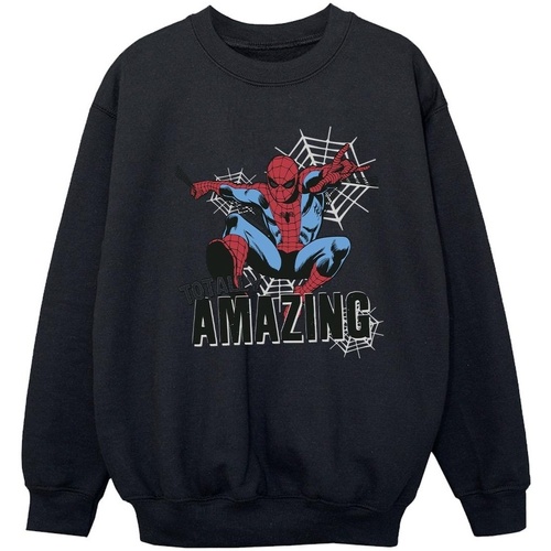 Vêtements Fille Sweats Marvel Spider-Man Amazing Noir
