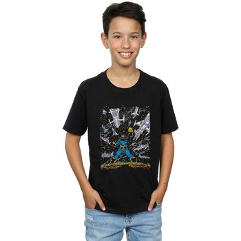 Vêtements Garçon T-shirts manches courtes Marvel Thanos Ships Noir