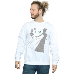 Vêtements Homme Sweats Disney Frozen Elsa Christmas Silhouette Blanc