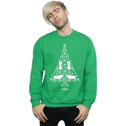 Vêtements Homme Sweats Disney Frozen Christmas Tree Vert