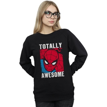 Vêtements Femme Sweats Marvel Spider-Man Totally Awesome Noir