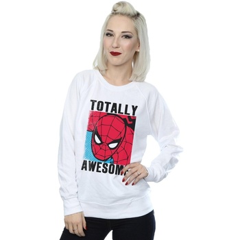Vêtements Femme Sweats Marvel Spider-Man Totally Awesome Blanc