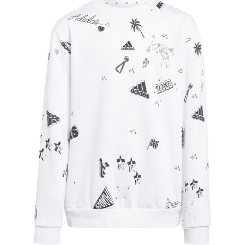 Vêtements Enfant Sweats adidas most Originals JG BLUV Q3SWEAT Blanc