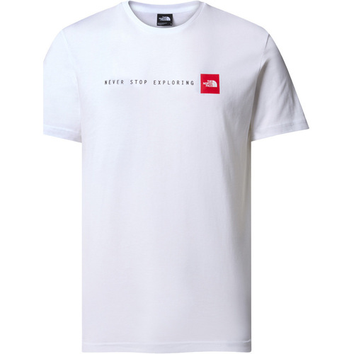 Vêtements Homme Polos manches courtes The North Face M S/S NEVER STOP EXPLORING TEE Blanc