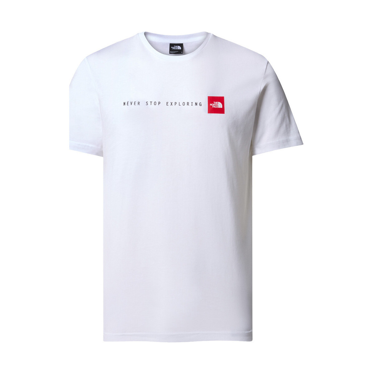 Vêtements Homme Polos manches courtes The North Face M S/S NEVER STOP EXPLORING TEE Blanc