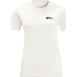 Vêtements Femme Chemises / Chemisiers Jack Wolfskin ESSENTIAL T W Blanc