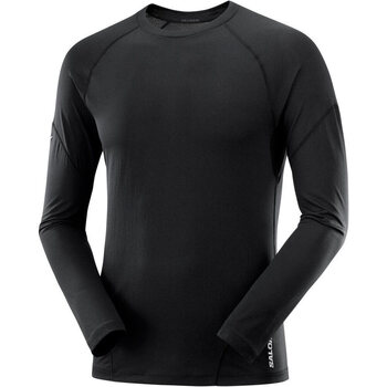 Vêtements Homme Chemises manches courtes amphib Salomon CROSS RUN Noir